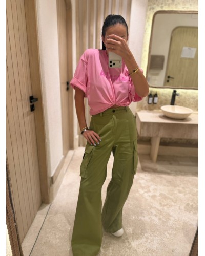 T-shirt La Milla różowy