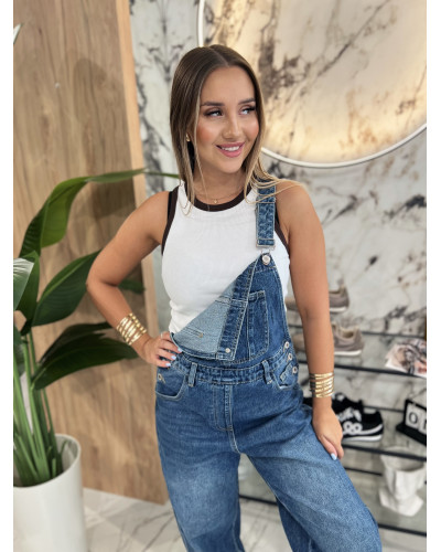 Ogrodniczki jeansowe By o la la...!