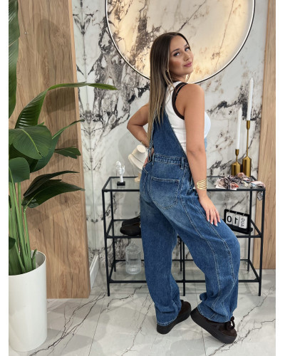 Ogrodniczki jeansowe By o la la...!