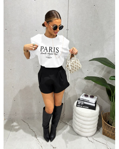 T-shirt La Milla Paris Stylish Club biały