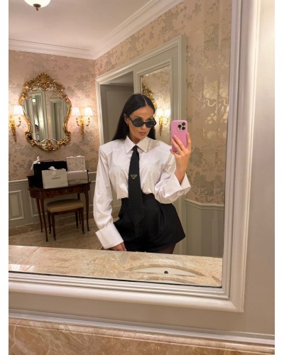 Koszula z krawatem La Milla biała