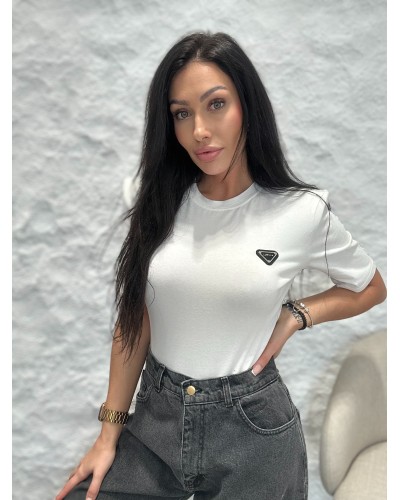 Body z logo La Milla śmietanowe