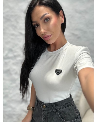 Body z logo La Milla śmietanowe