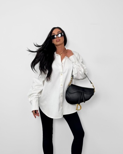 Koszula jeansowa La Milla biała