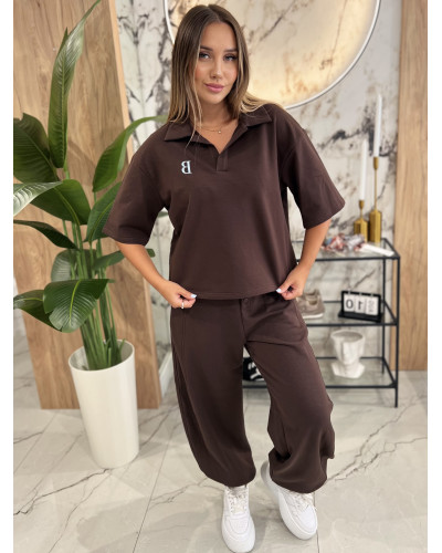 Bluzka polo By o la la...! espresso