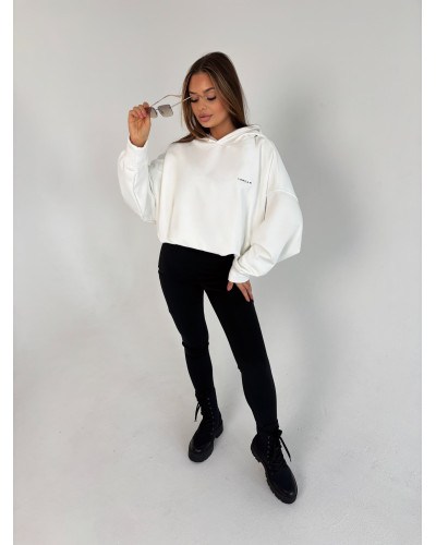 Bluza z kapturem La Milla śmietankowa