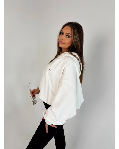 Bluza z kapturem La Milla śmietankowa