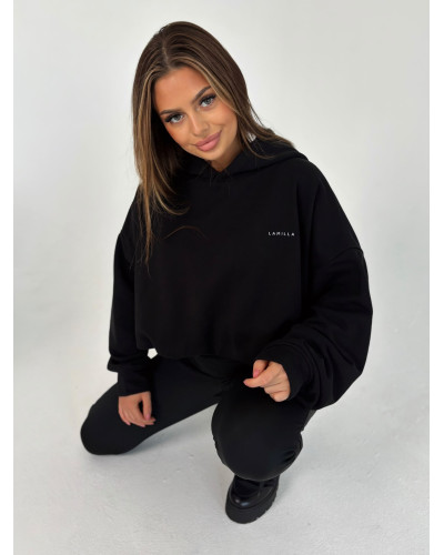 Bluza z kapturem La Milla czarna