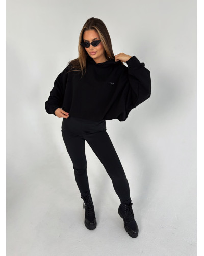 Bluza z kapturem La Milla czarna
