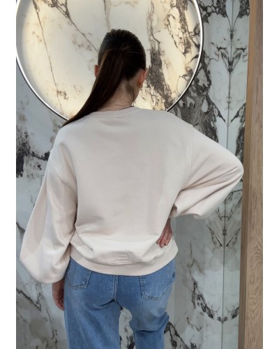 Bluza z przeszyciami By o la la...! nude