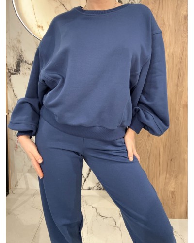 Spodnie dresowe z wywijaną gumką By o la la...! denim