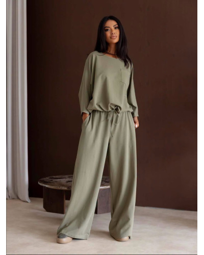 Komplet dresowy By o la la...! olive