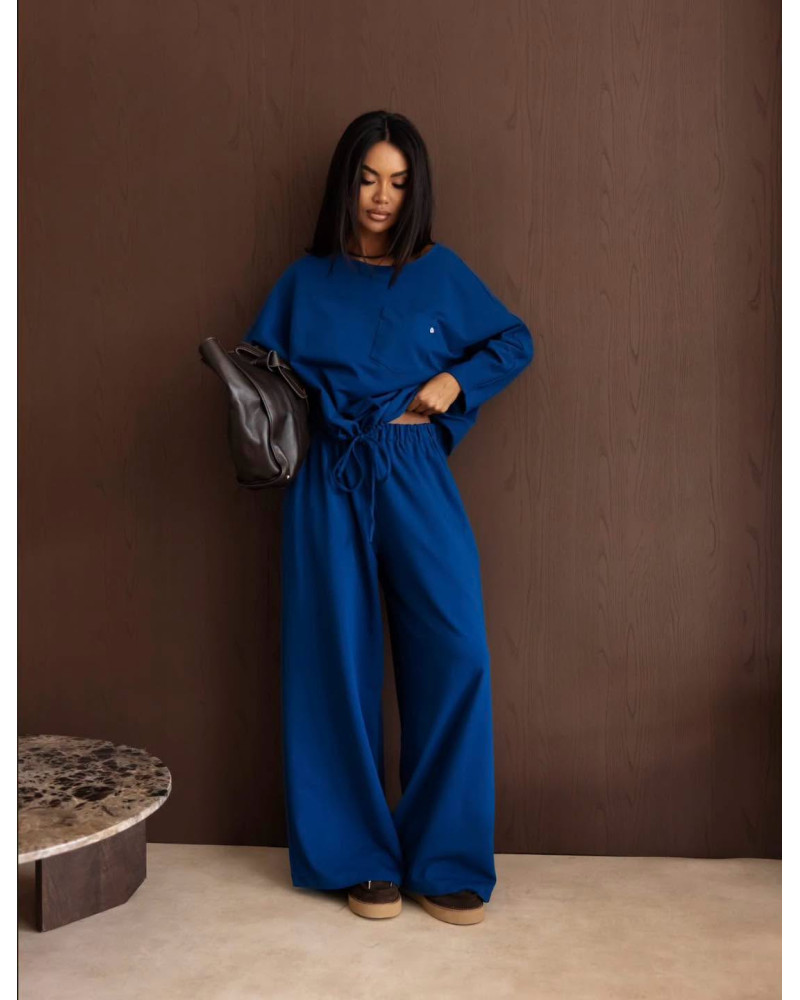 Komplet dresowy By o la la...! navy blue