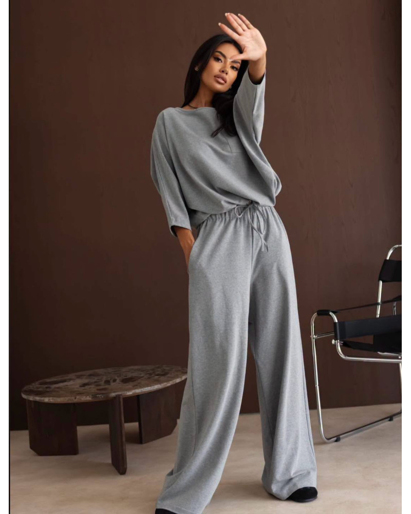 Komplet dresowy By o la la...! smoke grey