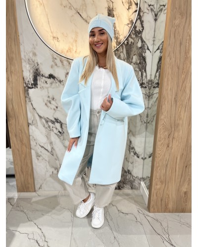 Płaszcz dresowy By o la la...! blue mint