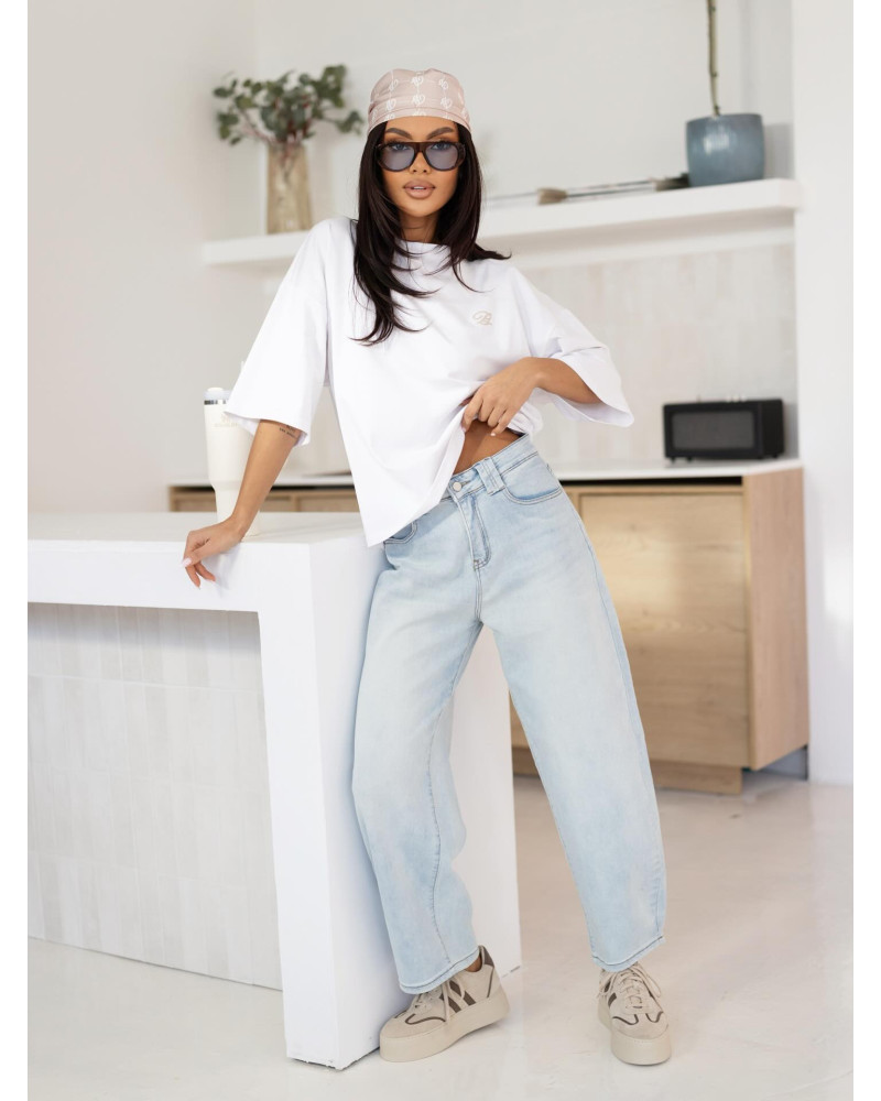 Spodnie jeansowe balony By o la la...!