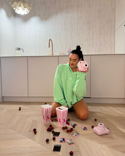 Bluza z kapturem La Milla jabłuszko