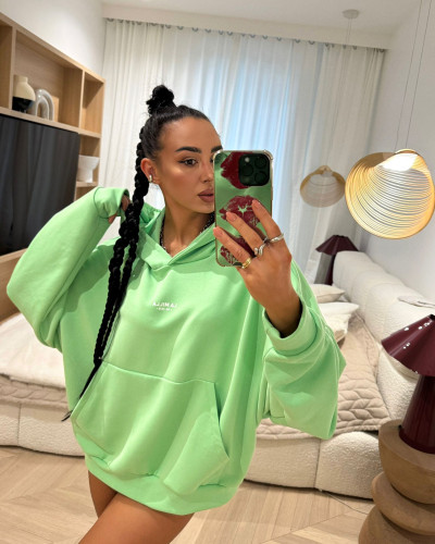 Bluza z kapturem La Milla jabłuszko