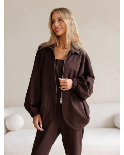 Komplet kombinezon plus bluza By o la la...! espresso