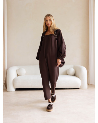 Komplet kombinezon plus bluza By o la la...! espresso