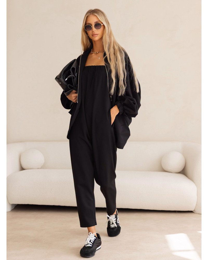 Komplet kombinezon plus bluza By o la la...! czarny