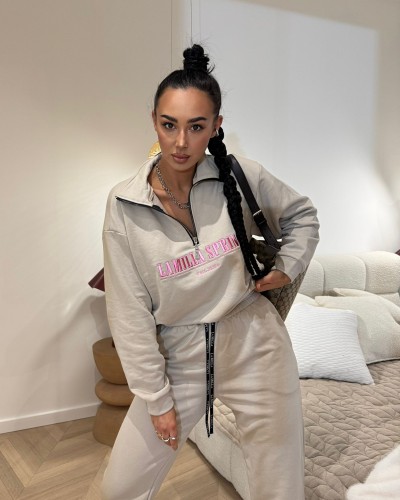 Bluza spring POLO La Milla beżowa