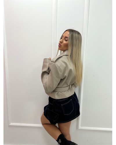 Ramoneska strukturalna La Milla beżowa