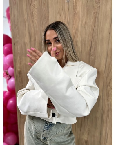 Marynarka krótka La Milla śmietanowa