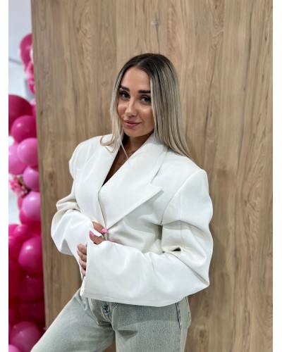 Marynarka krótka La Milla śmietanowa