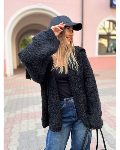 Kurtka baranek Fiona czarna
