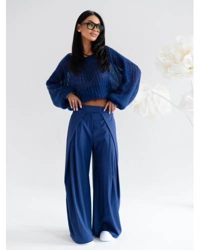 Szwedy materiałowe z zakładkami By o la la...! jeans