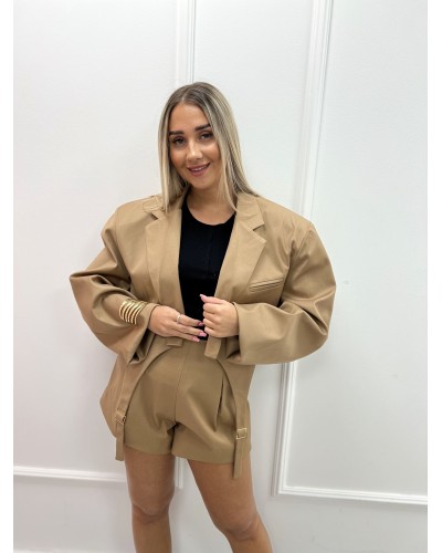 Spodenki materiałowe La Milla camel