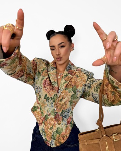 Marynarka na suwak Rosalia La Milla