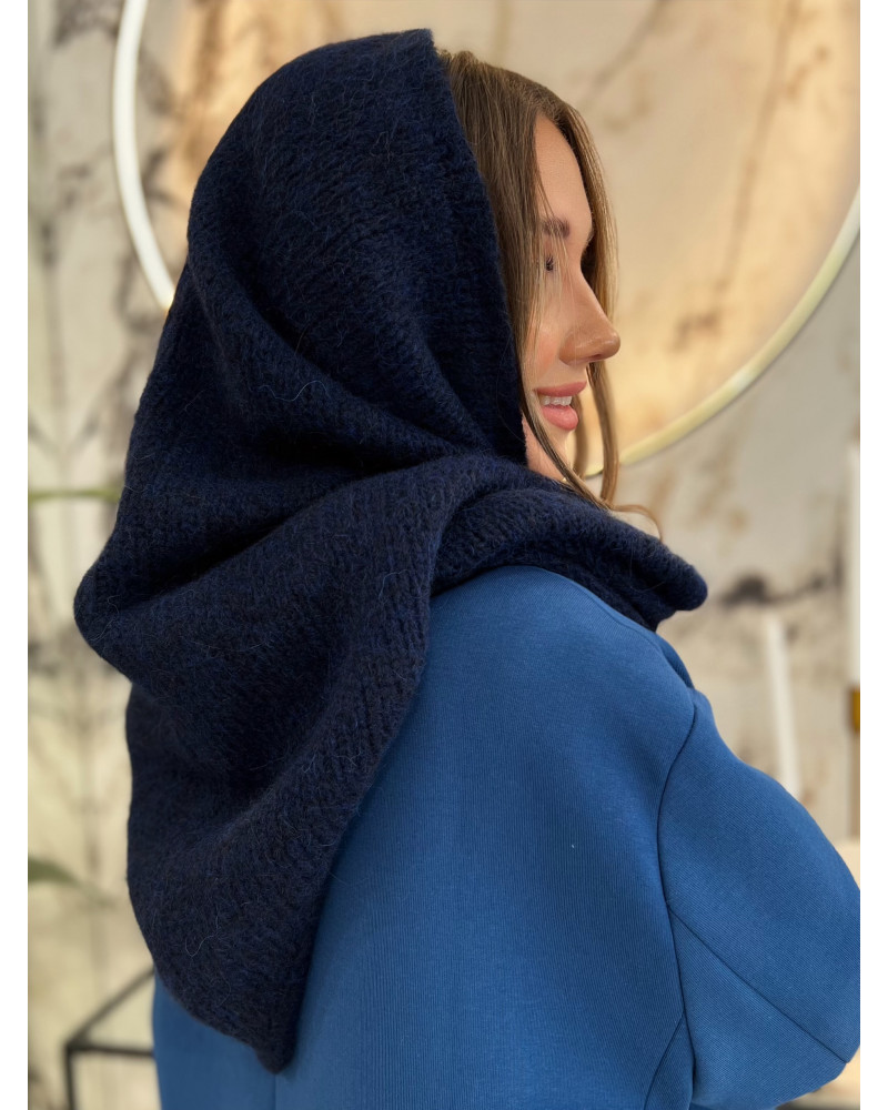 Szalik By o la la...! navy