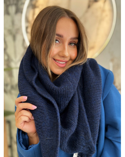 Szalik By o la la...! navy