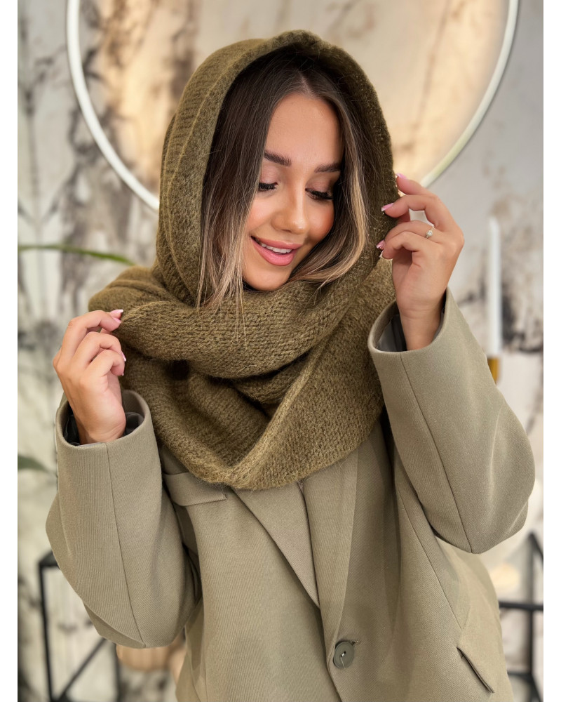 Szalik By o la la...! olive