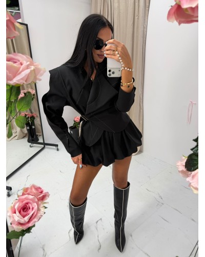 Marynarka asymetryczna La Milla czarna