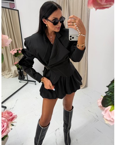 Marynarka asymetryczna La Milla czarna