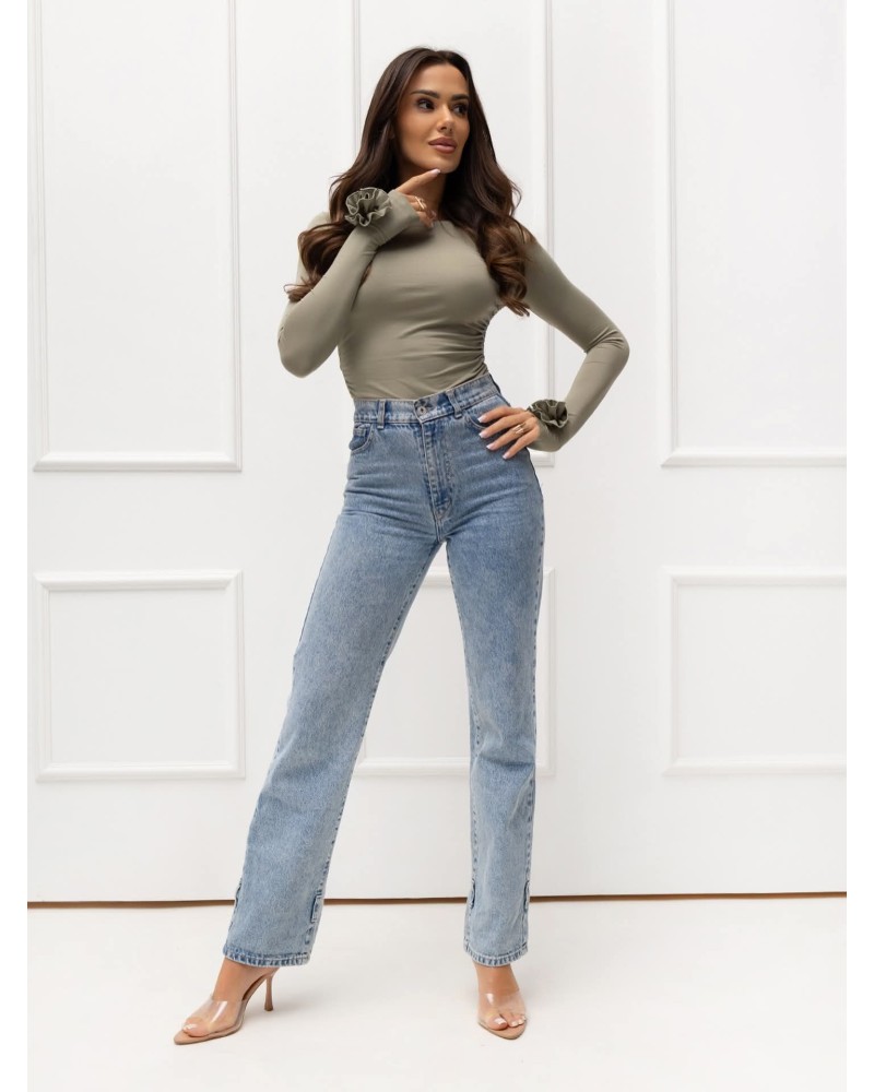 Bluzka ROSE oliwkowa