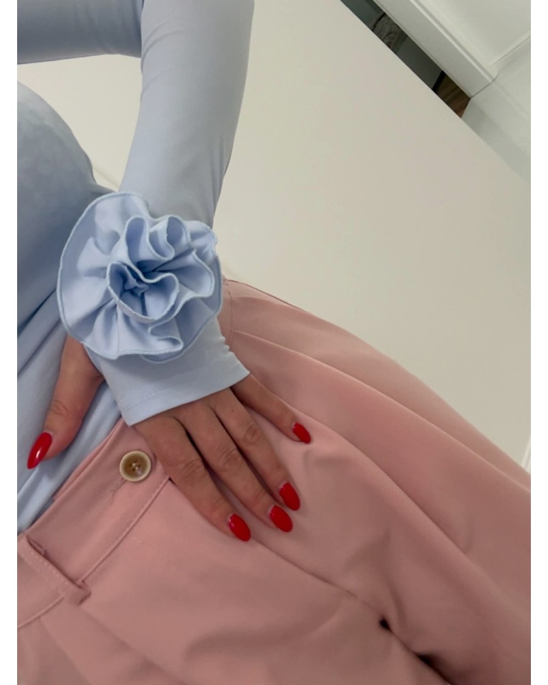 Bluzka ROSE błękitna