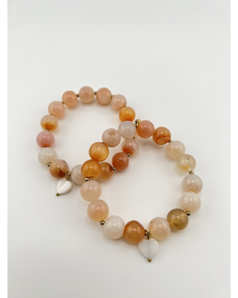 Bransoletka peach By o la la...!