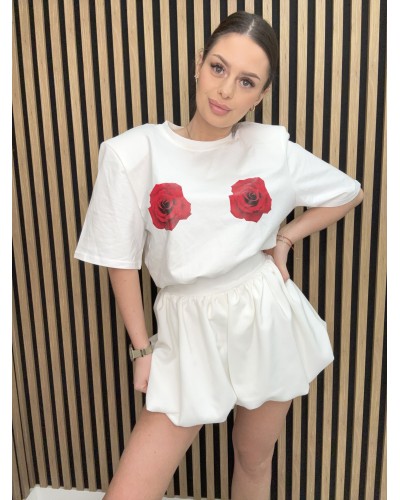 Spódniczka bombka La Milla śmietankowa