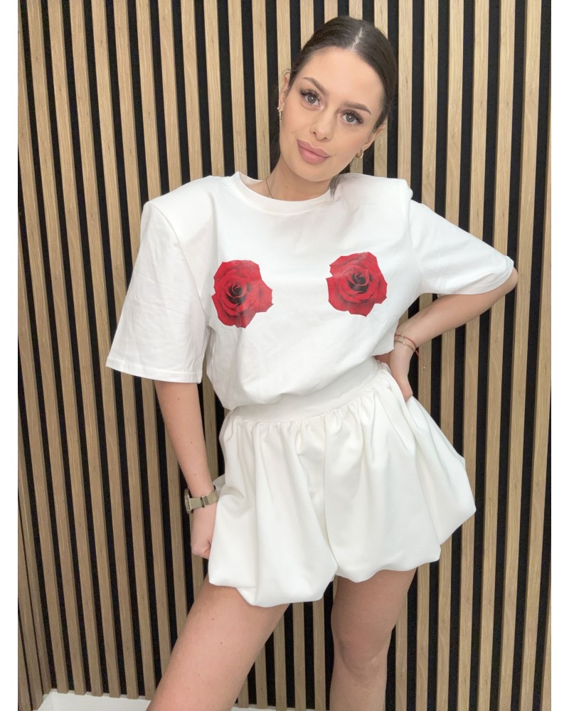 Spódniczka bombka La Milla śmietankowa