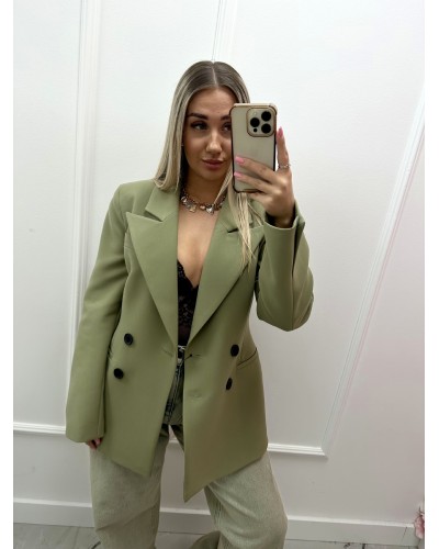 Marynarka taliowana EMO olive