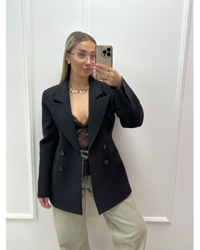 Marynarka taliowana EMO czarna