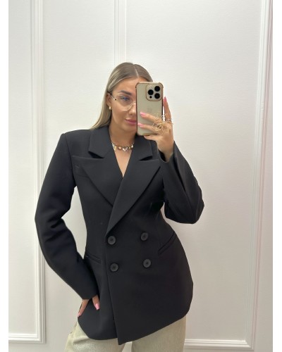 Marynarka taliowana EMO czarna