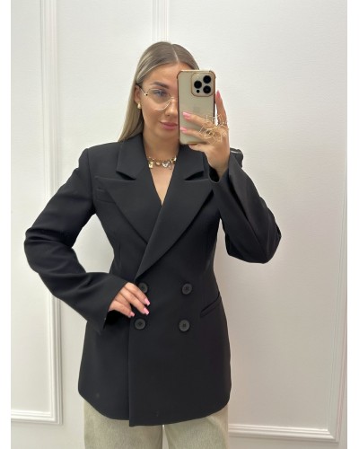 Marynarka taliowana EMO czarna