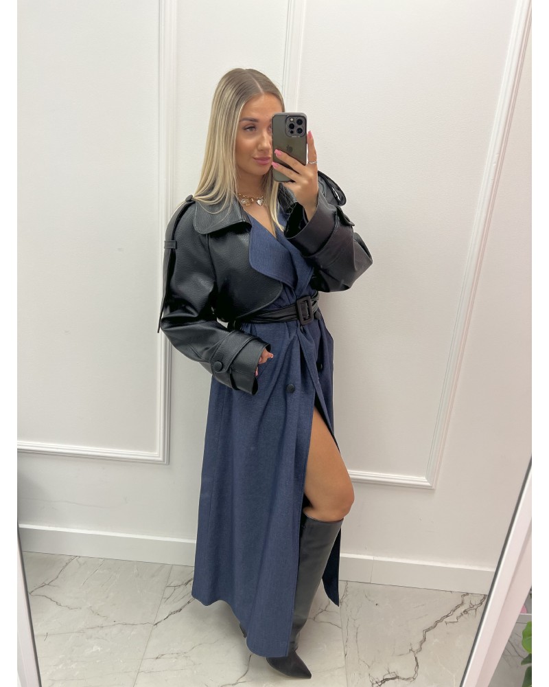 Trencz jeansowy La Milla