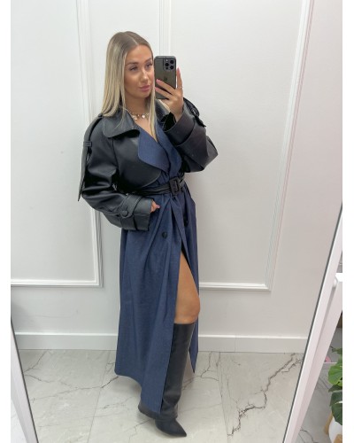 Trencz jeansowy La Milla