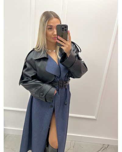 Trencz jeansowy La Milla